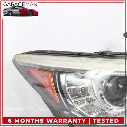 2015-2018 Infiniti Q50 V37 Front Right Side LED Head Light Lamp 260104HB0B OEM