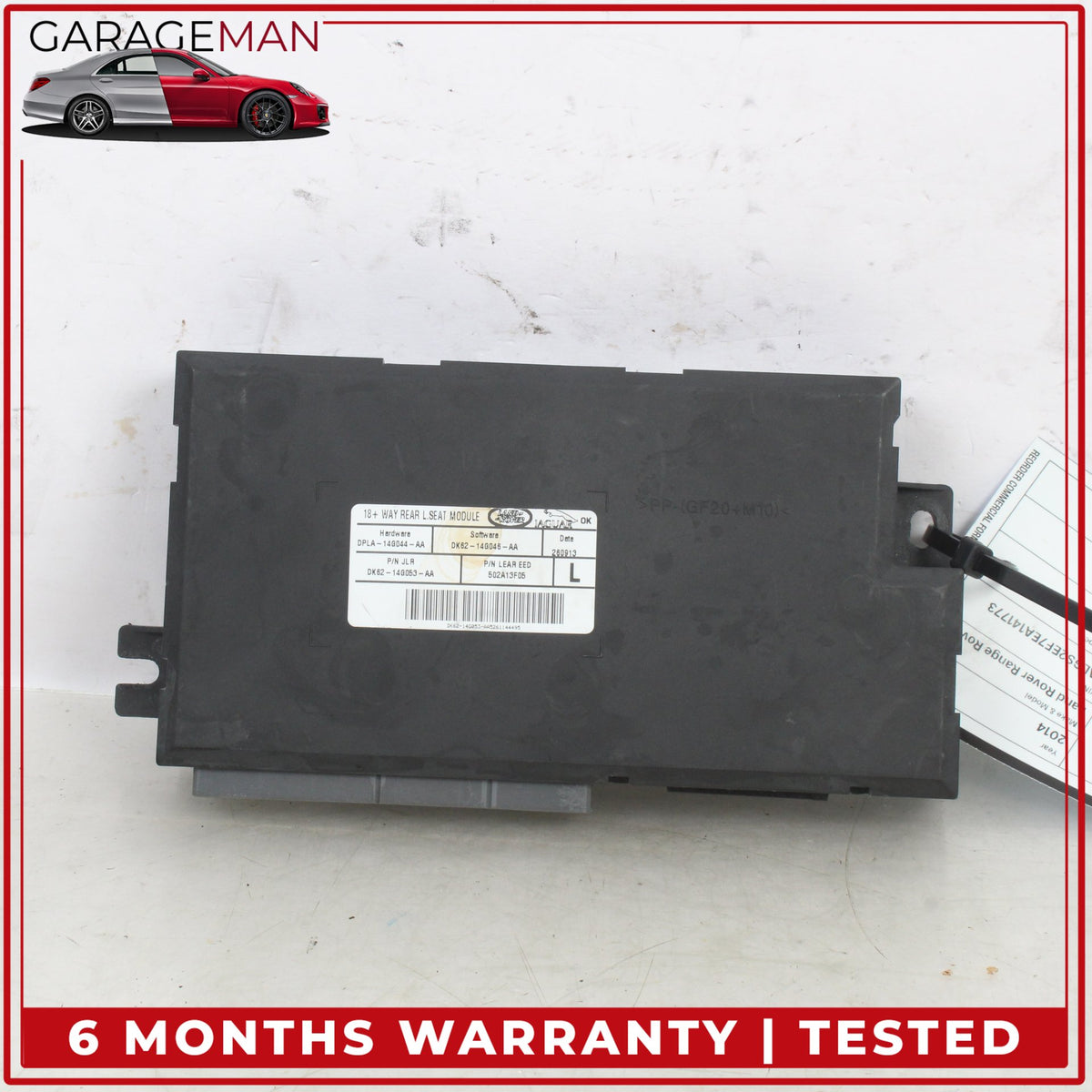 2014-2017 Range Rover L405 Rear Left Seat Control Module DPLA14G044AA OEM