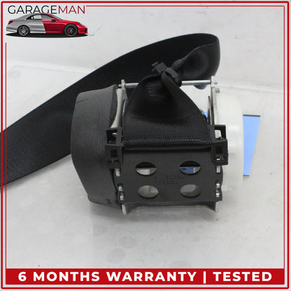 2011-2018 BMW X3 X4 F25 F26 Rear Left Driver Side Seat Belt Black OEM