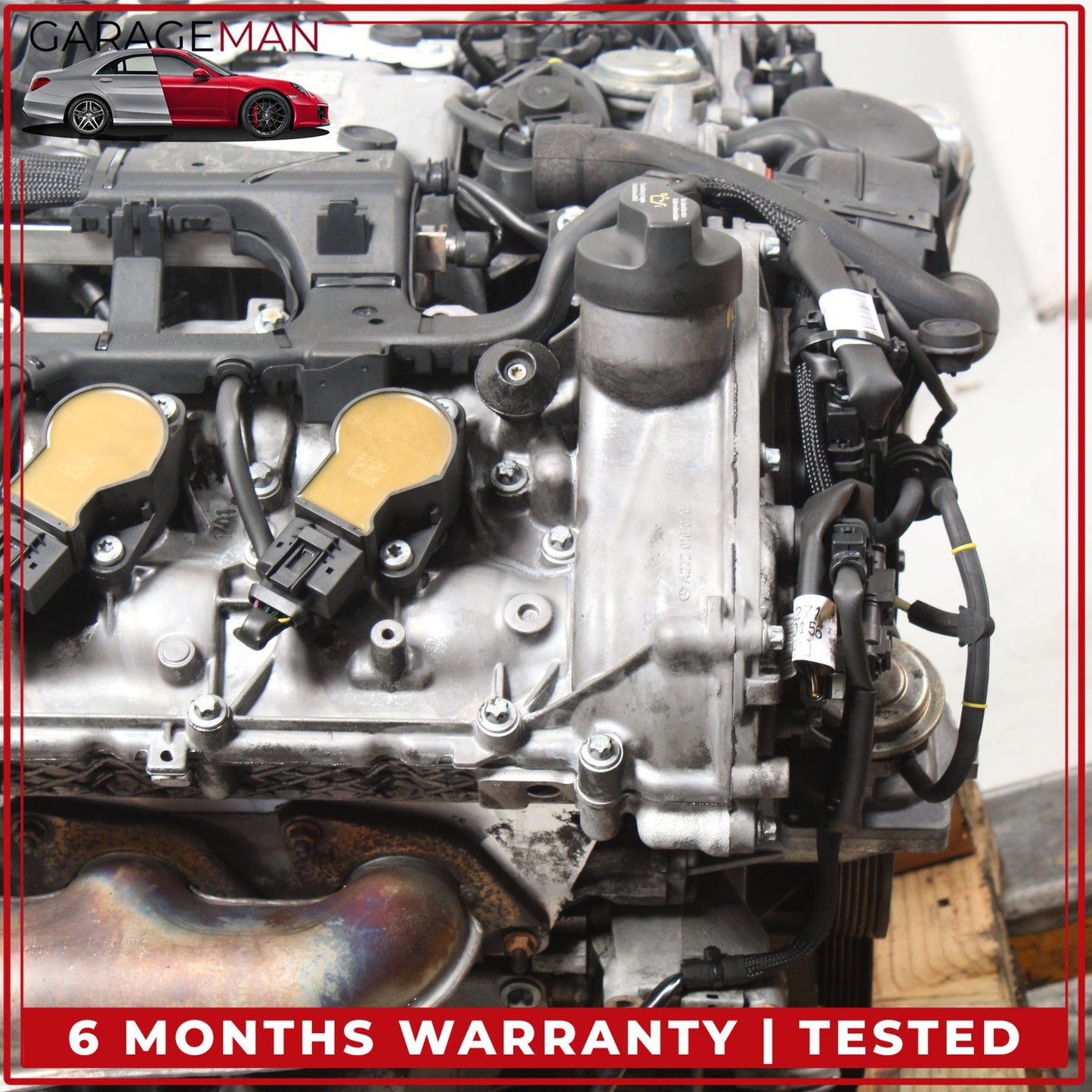 2005-2011 Mercedes W211 E350 CLK350 SLK350 3.5L V6 M272 Engine Motor OEM 163K