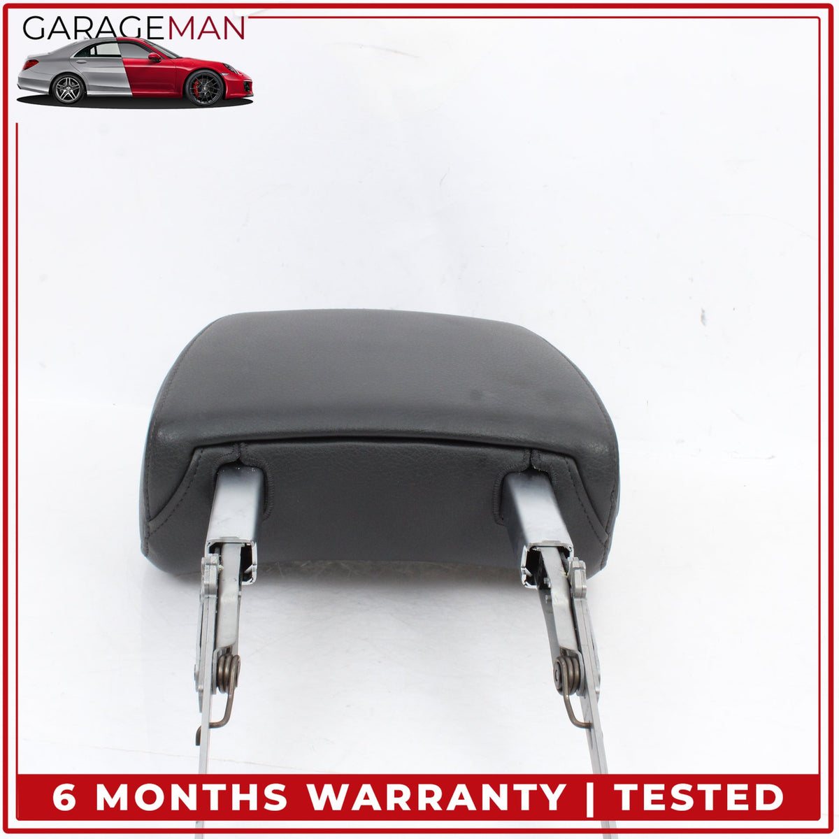 2017-2024 Audi Q7 Q8 Front Left and Right Seat Headrest Head Rest Set Black OEM
