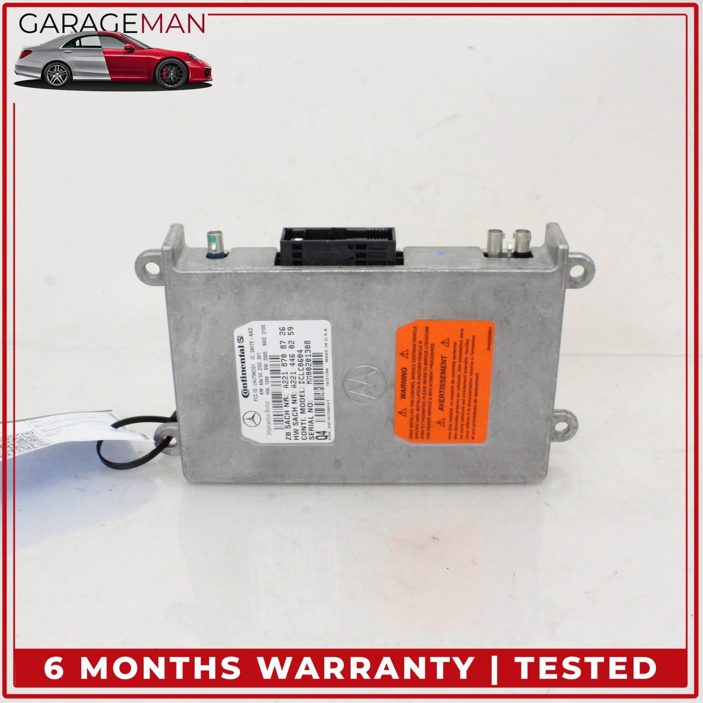 2006-2014 Mercedes W211 E350 CL550 Communication Control Module 2048202085 OEM