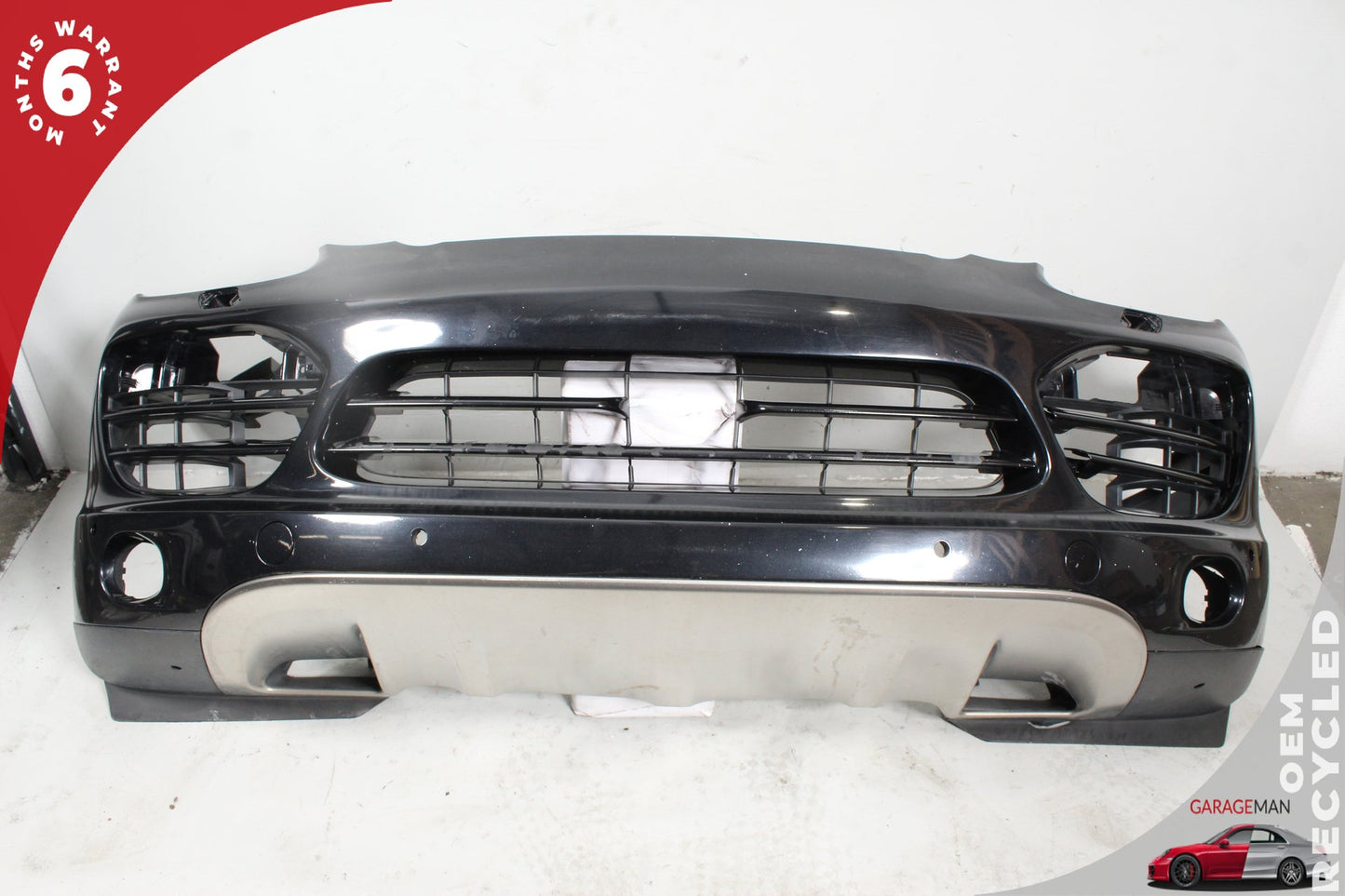 2011-2014 Porsche Cayenne 958 SUV Front Bumper Cover Assembly Black OEM