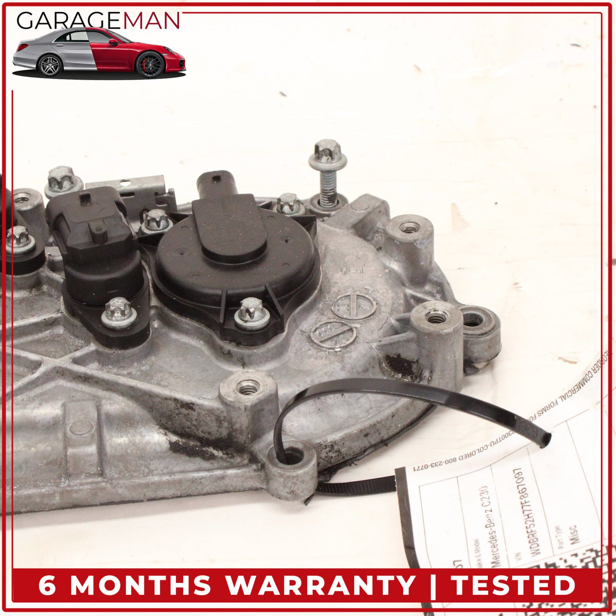 2005-2013 Mercedes W203 C230 Front Left Timing Chain Cover Plate 2720150201 OEM