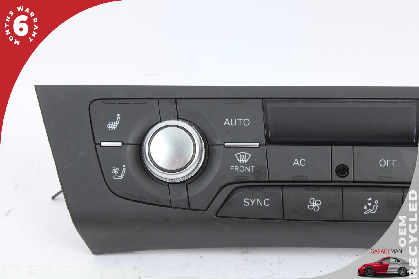 2012-2018 Audi A7 S7 Front AC Temperature Climate Control Panel 4G0820043AF OEM