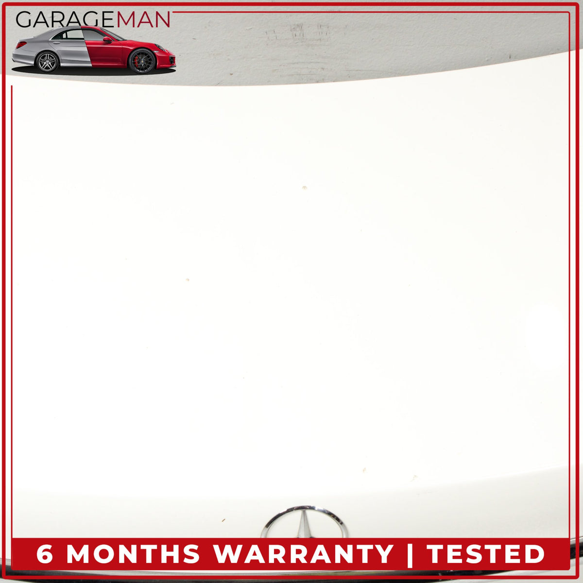 2017-2020 Mercedes W213 E300 Rear Trunk Lid Panel Assembly Polar White OEM