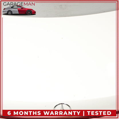 2017-2020 Mercedes W213 E300 Rear Trunk Lid Panel Assembly Polar White OEM
