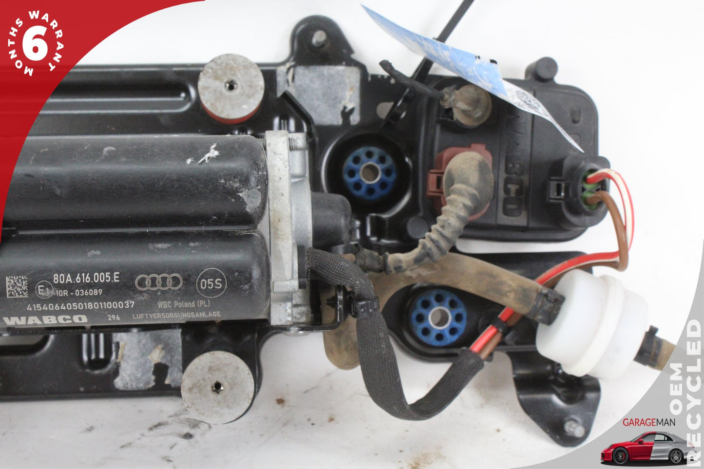 2018-2025 Audi SQ5 Q5 Air Suspension Compressor Pump w/ Bracket 80A616005E OEM