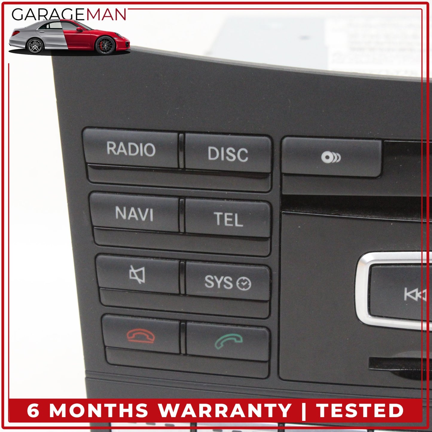 2014-2017 Mercedes W218 CLS550 Command Head Unit Navigation Radio 2129006723 OEM