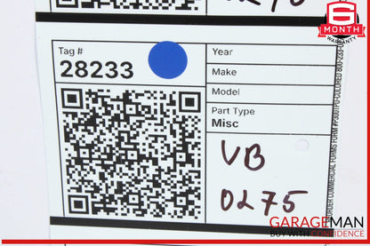 2003-2012 Mercedes SL550 R230 Left Trunk Lock Cylinder 2308000972 Genuine