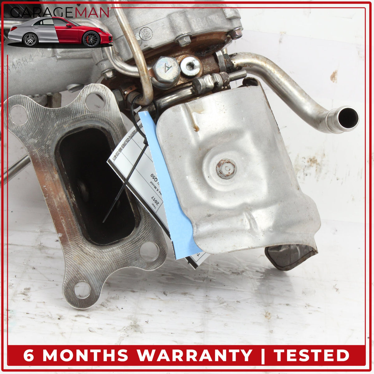2016-2018 Infiniti Q50 Q60 3.0L Engine Left Side Turbocharger 144115CA0B OEM