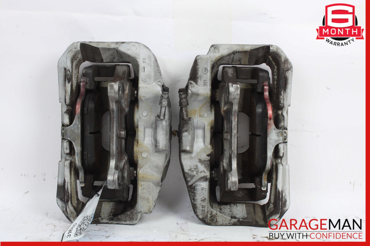 2012-2018 Audi A6 Front Left and Front Right Side Brake Caliper Set 4G06BQ OEM