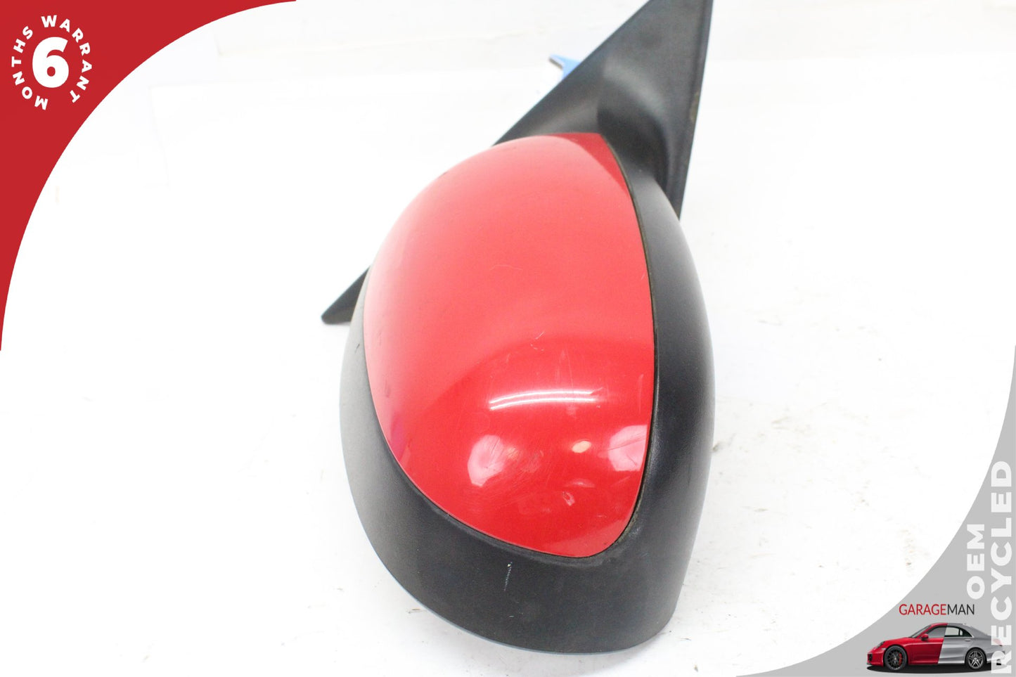 2002-2005 Ford Thunderbird Front Right Door Rear View Mirror Red 1W6Z17682BA OEM