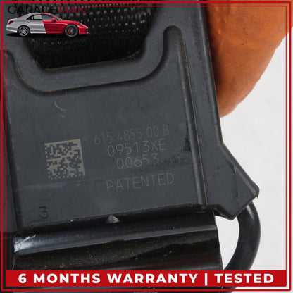 2012-2016 Mercedes W212 E350 Front Right Side Seat Belt Black 2128609485 OEM