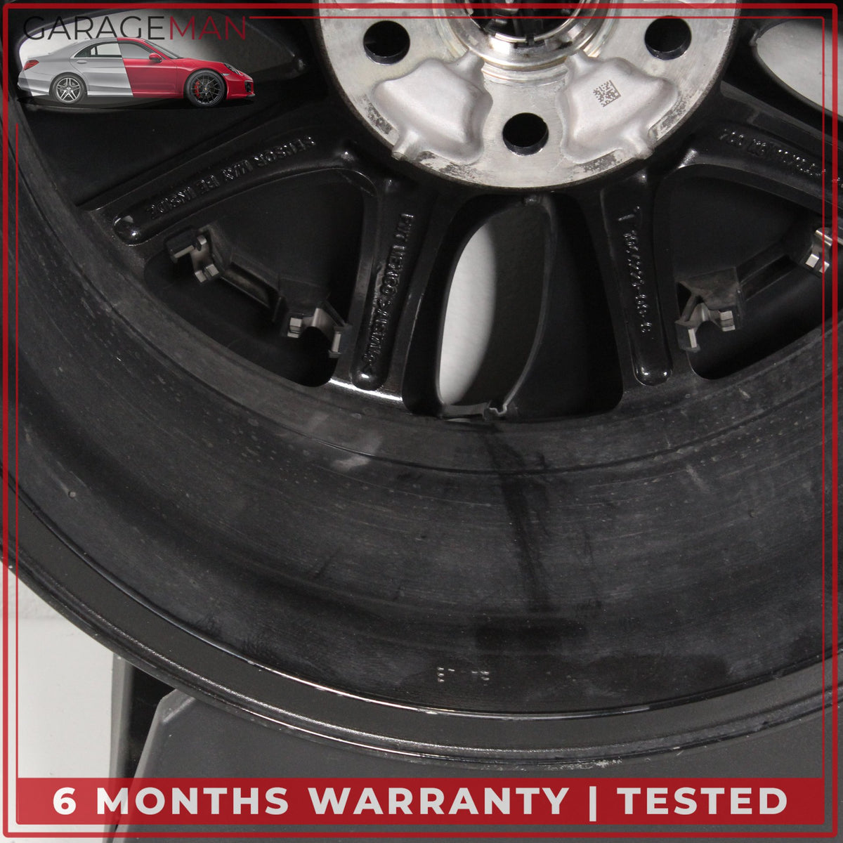 2017-2023 Tesla Model 3 Alloy Wheel Rim w/ Aerocover 18x8.5J ET40 104422100G OEM