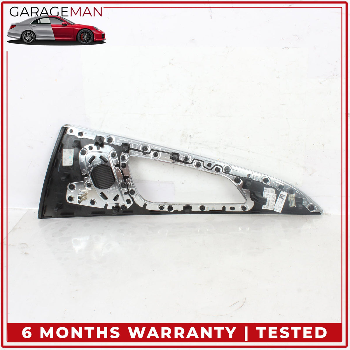 2012-2018 Audi A6 A7 Front and Rear Side Door Trim Cover Panel Wood Set OEM