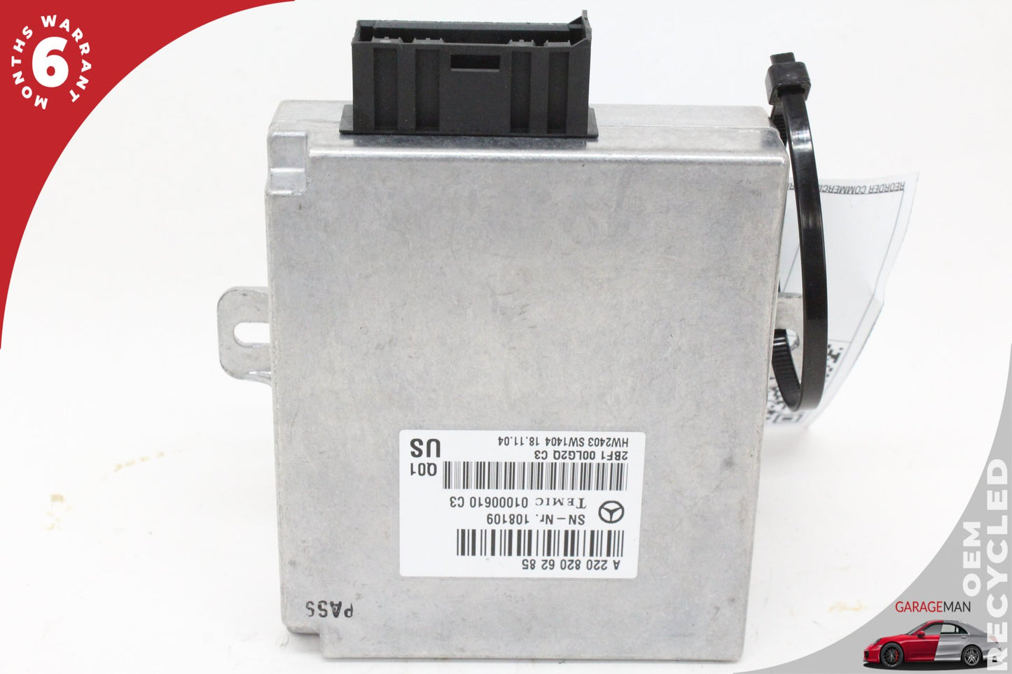 03-06 Mercedes-Benz SL500 R230 Voice Control Module 2208206285 Genuine