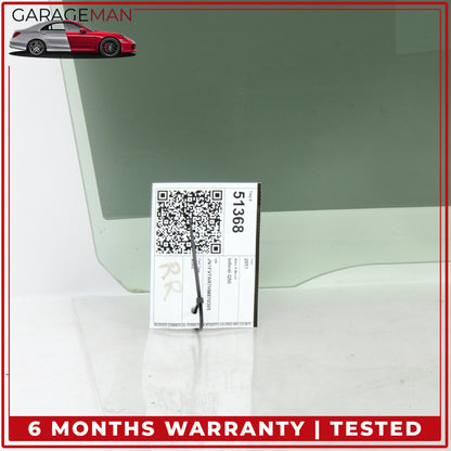 2017-2024 Infiniti Q50 V37 Rear Right Passenger Side Door Window Glass OEM