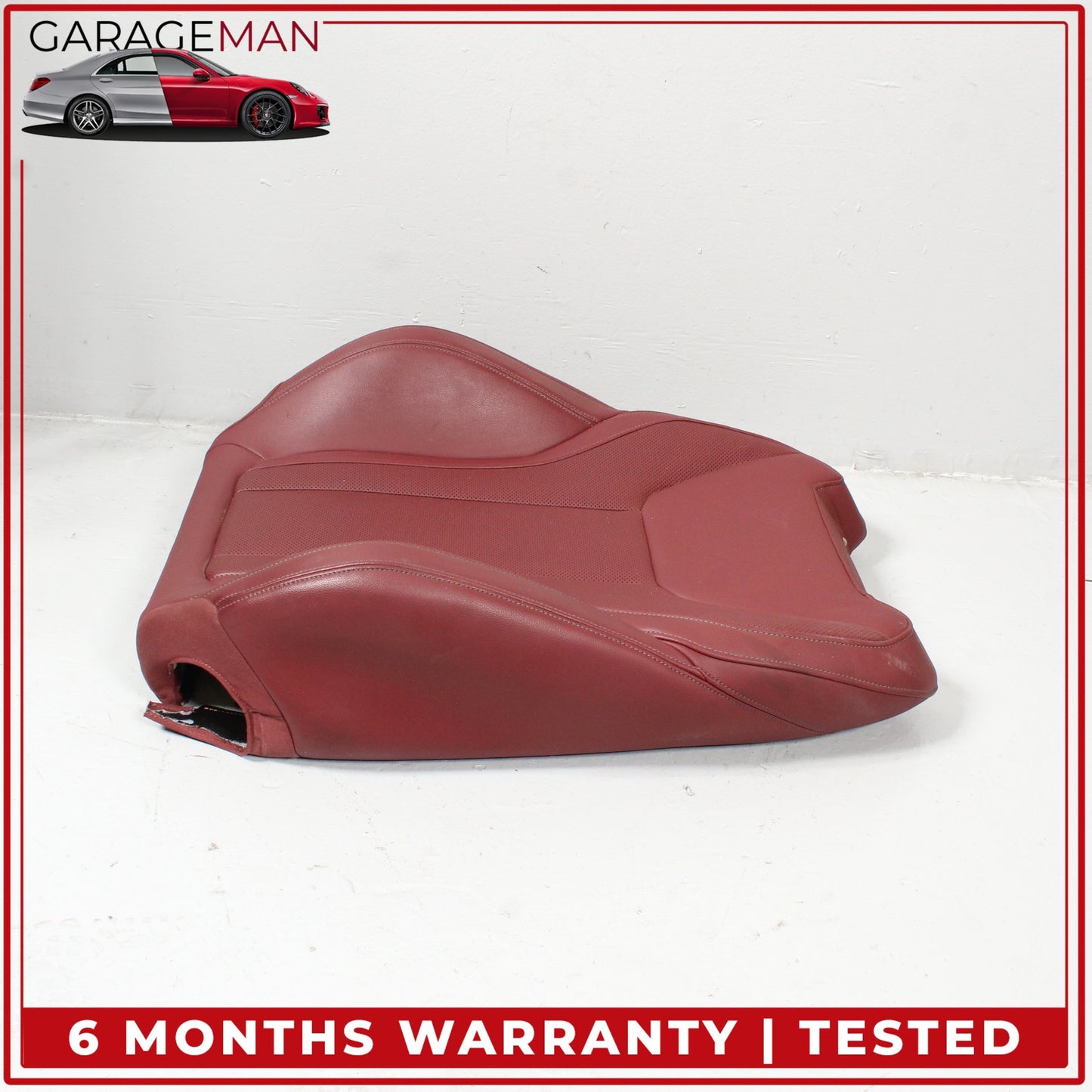 2019-2025 BMW 330i M340i Front Left Driver Side Top Upper Seat Cushion Red OEM