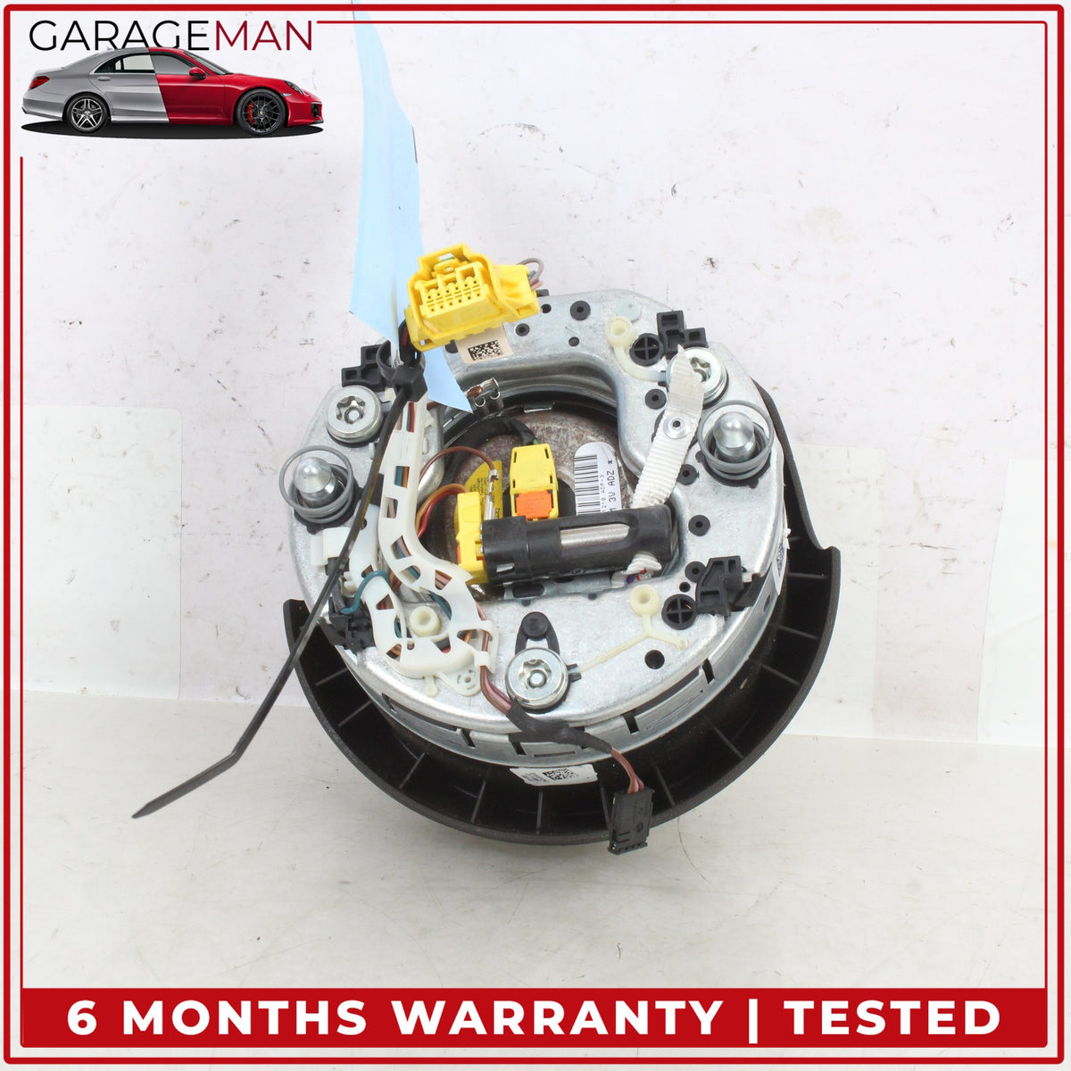 2012-2018 Audi A7 Front Left Side Steering Wheel Airbag Brown 4G0880201H OEM