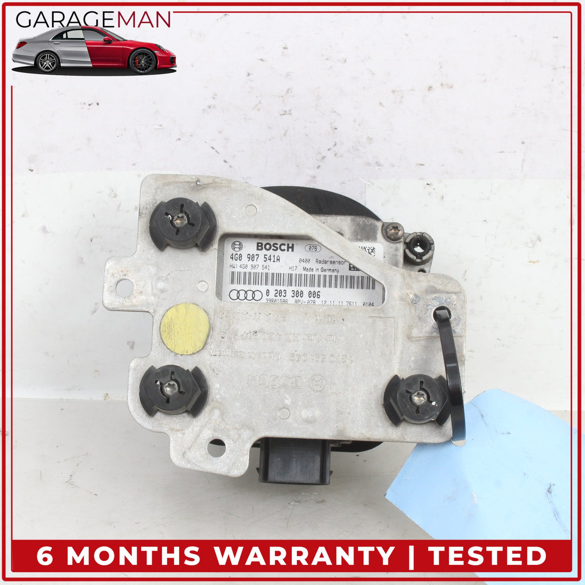 2012-2018 Audi A7 Front Left Cruise Control Distance Radar Sensor Module OEM