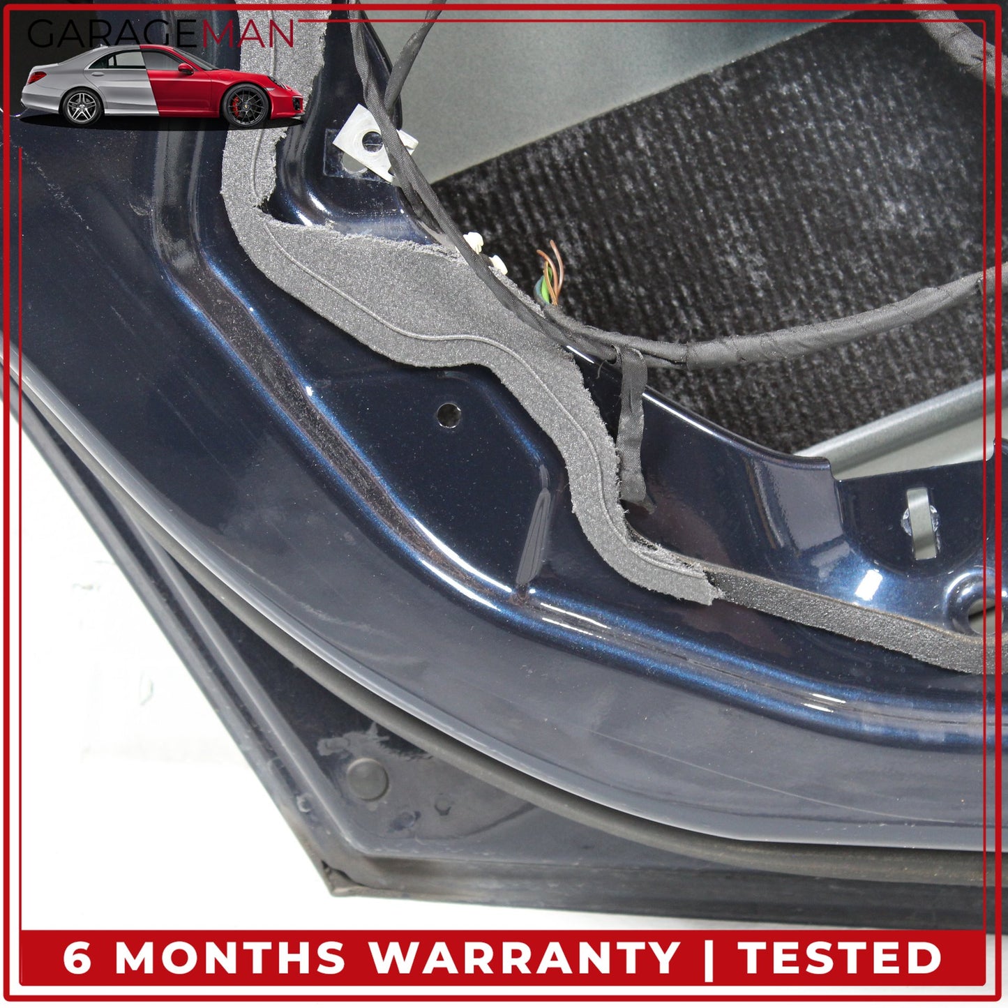 2015-2020 BMW 430i xDrive Gran Coupe Rear Left Driver Side Door Shell Blue OEM