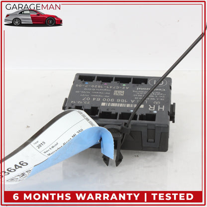 2012-2019 Mercedes W166 ML350 Rear Right Side Door Control Module 1669006407 OEM