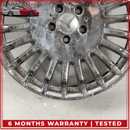 2007-2009 Mercedes W221 S550 S600 CL600 Wheel Rim 8.5JX19H2 ET43 2214012002 OEM