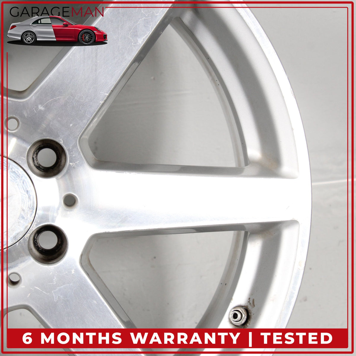 2012-2015 Mercedes W204 C250 Front 7 Spoke Wheel Rim 8JX18H2 ET50 2044019802 OEM