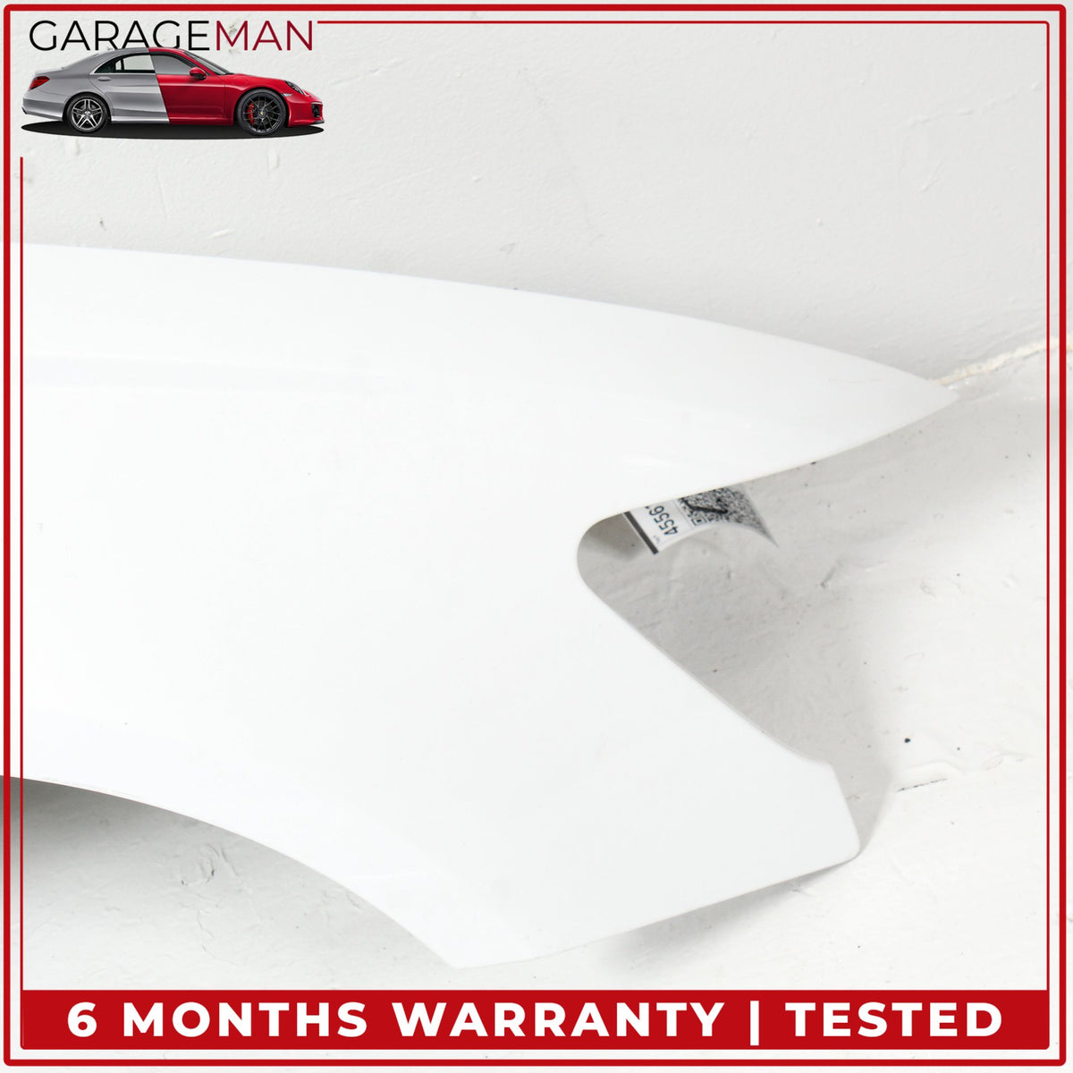 2012-2018 Audi A6 S6 Front Right Passenger Side Fender Wing Panel White OEM