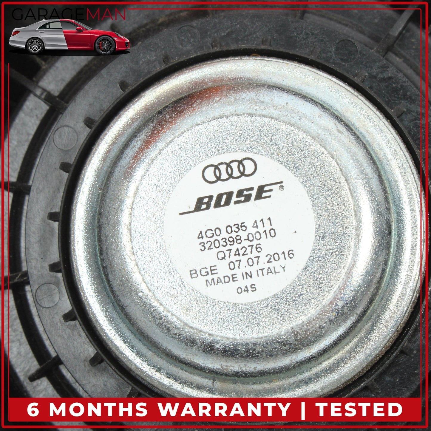 2012-2018 Audi A6 C7 Sedan Rear Left and Right Side Door Speaker 4G0035411 OEM