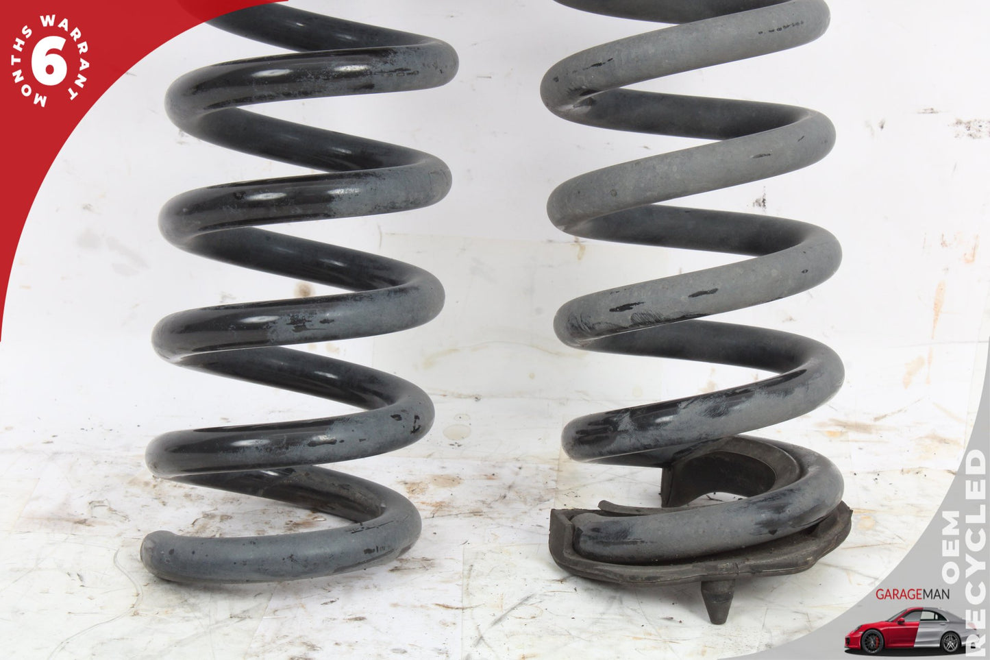 2014-2020 BMW 430i F36 Rear Left and Rear Right Side Coil Spring Set 6860619 OEM