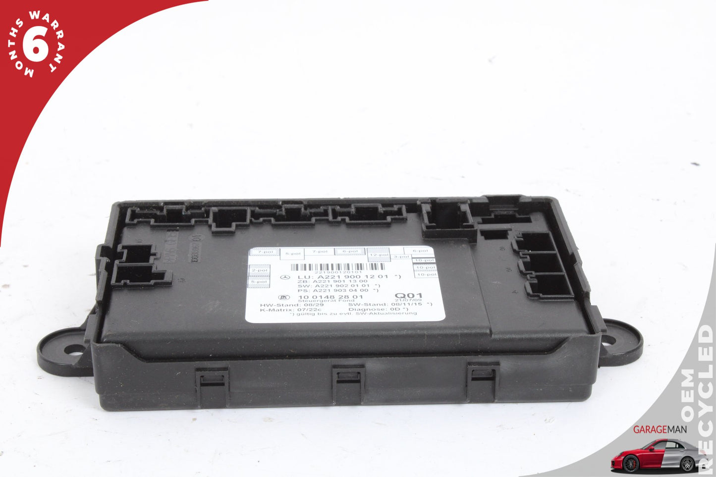 2007-2013 Mercedes W221 S550 Rear Left or Right Side Door Control Module OEM