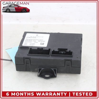 2014-2024 Maserati Ghibli M157 Trunk Lid Liftgate Control Module 670037049 OEM