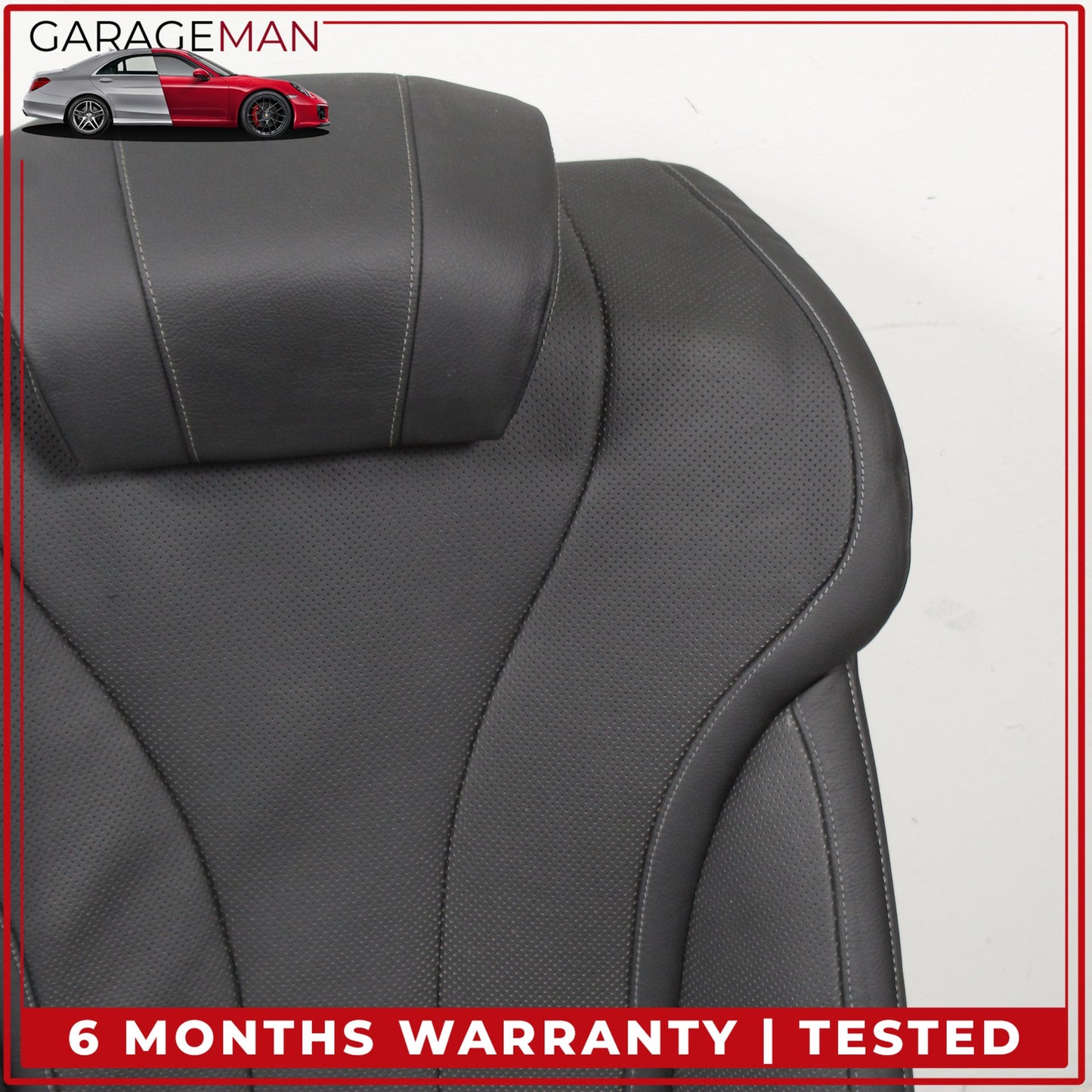 2014-2020 Mercedes W222 S550e Rear Upper Seat Cushion Cupholder Assembly OEM