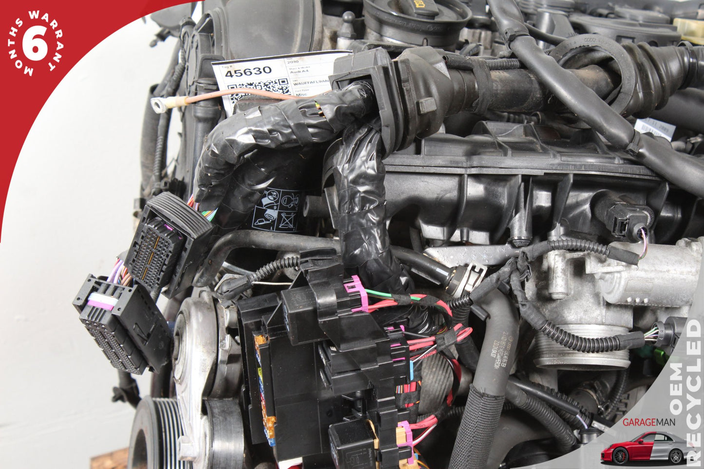 2009-2012 Audi A4 AWD 2.0L I4 Engine Motor Assembly CAEB 113K