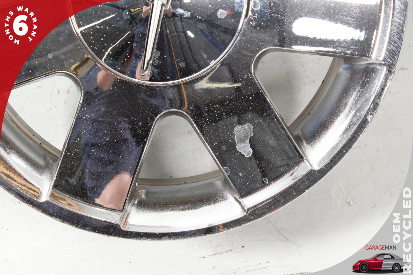 2002-2005 Ford Thunderbird Wheel Rim 7.5JX17 ET60 w/ Wheel Center Cap 1W631007CB