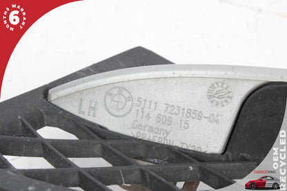 2011-2016 BMW F10 550i 528i Front Left Side Bumper Grille Trim 51117231859 OEM