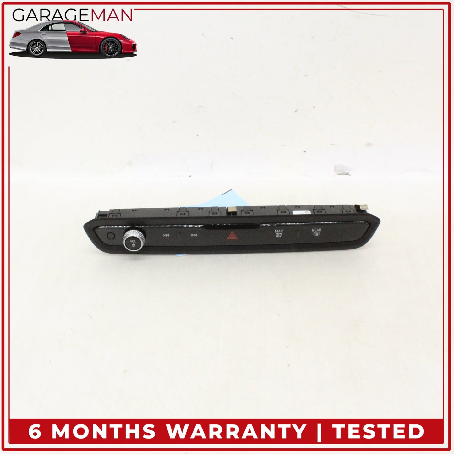 2019-2025 BMW 330i Front Audio Radio AC Heater Control Switch Panel 5A63F19 OEM
