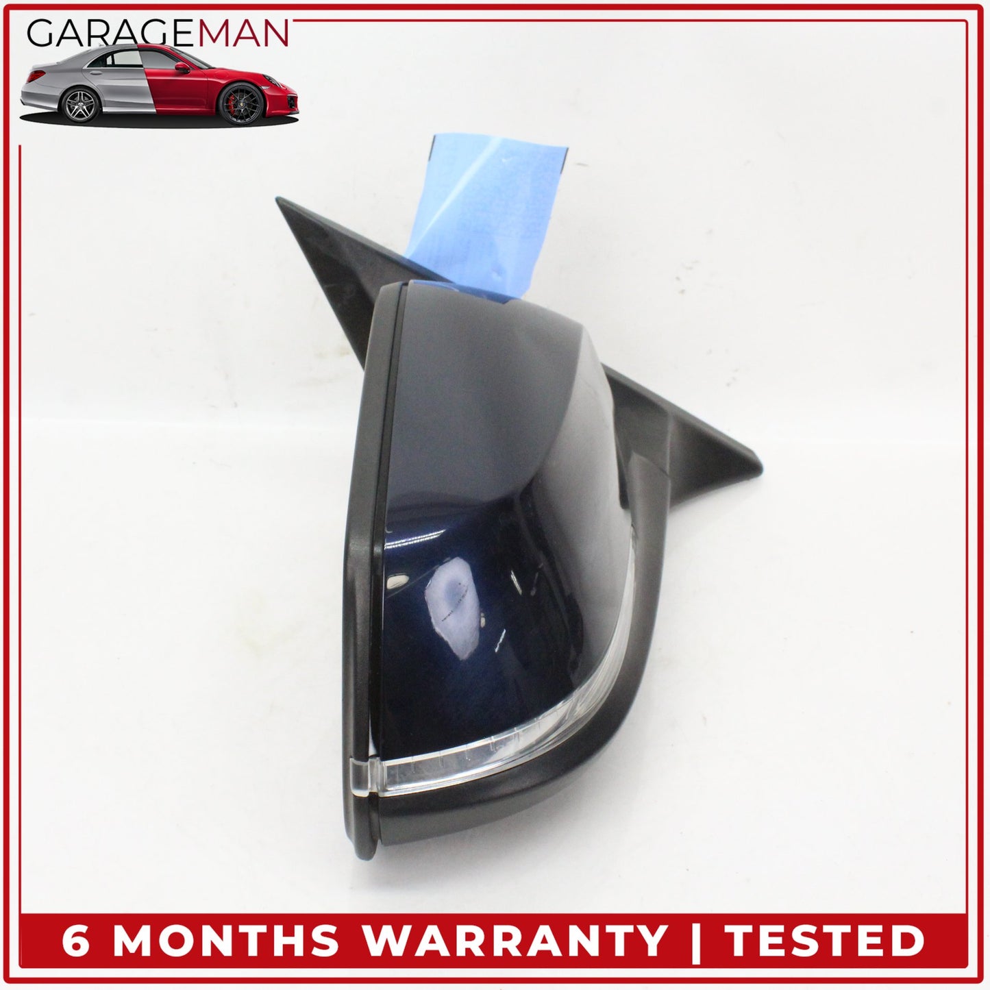 2014-2020 BMW 430i 428i F36 Front Right Side Door Rear View Mirror Blue OEM