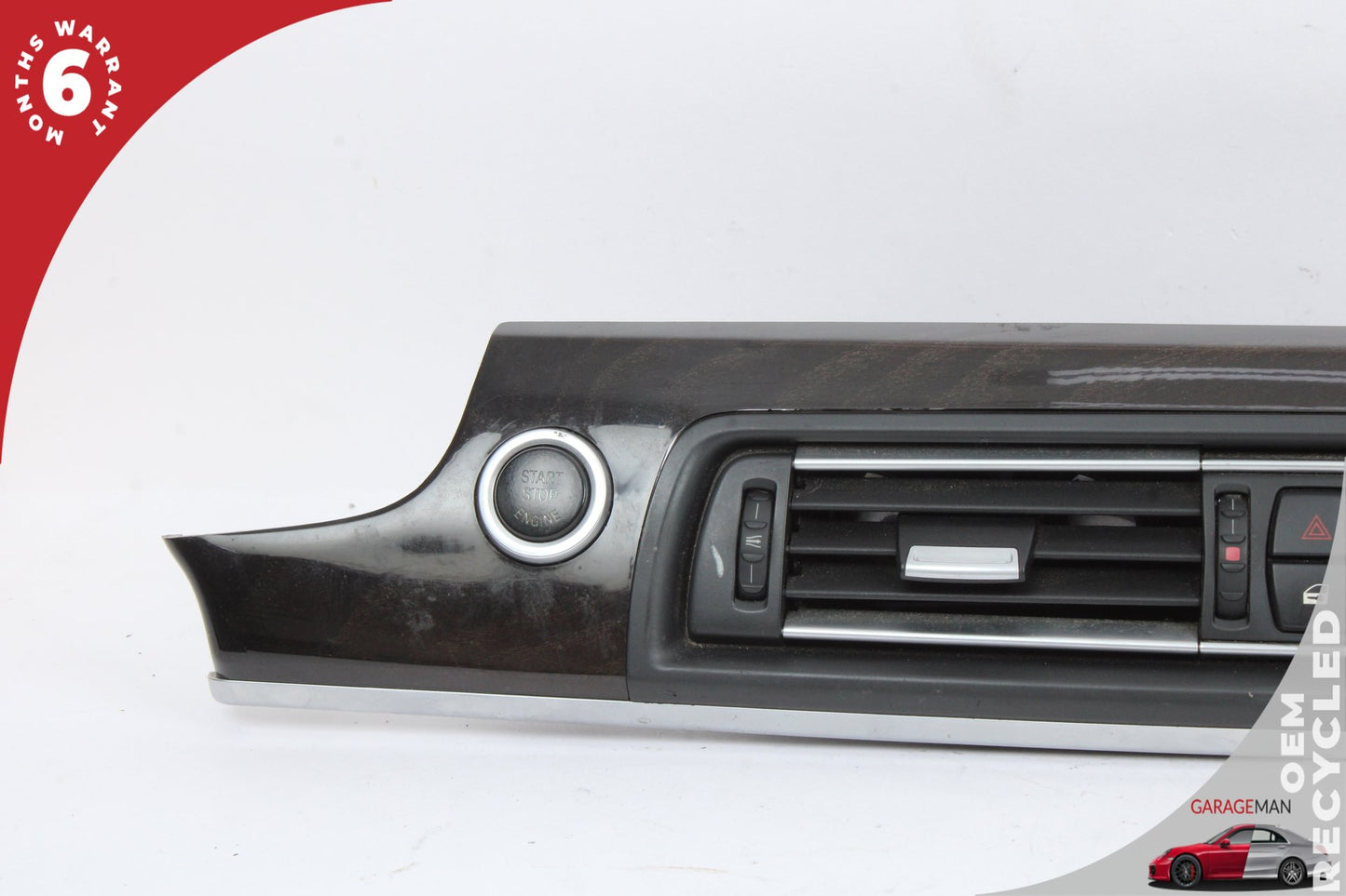 2011-2016 BMW 550i F10 Center Dash Air AC A/C Heater Vent w/ Trim 9166891