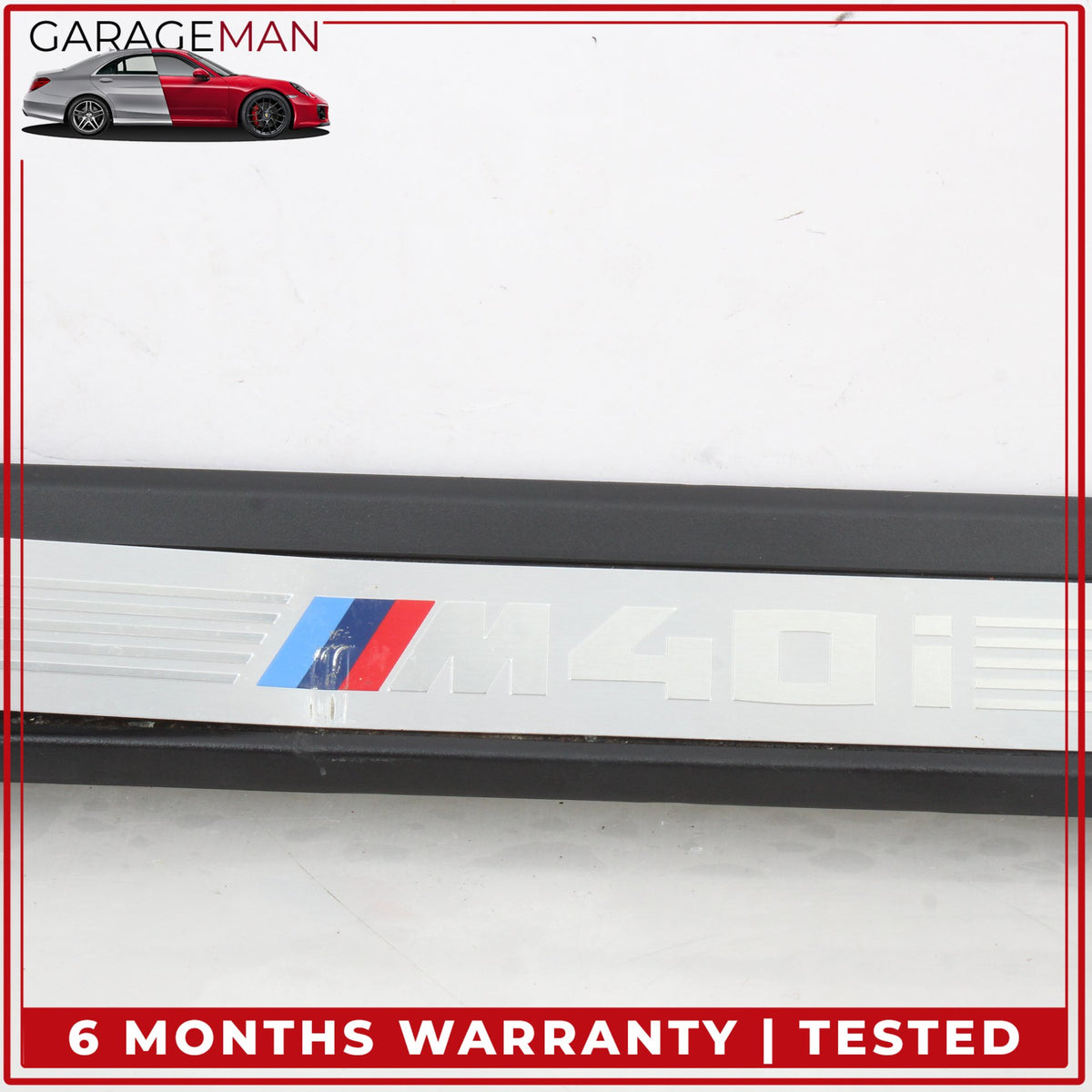 2018-2024 BMW X3 G01 Front Left and Right Side Door Sill Scuff Plate 8089579 OEM
