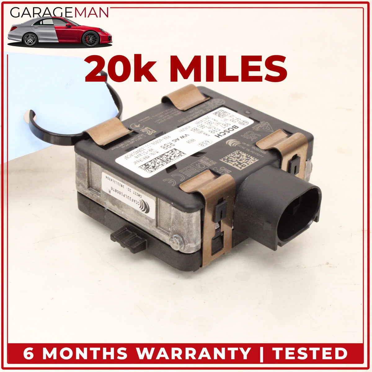 2022-2026 Porsche Macan 95B Rear Left Lane Assist Blind Spot Radar Sensor OEM