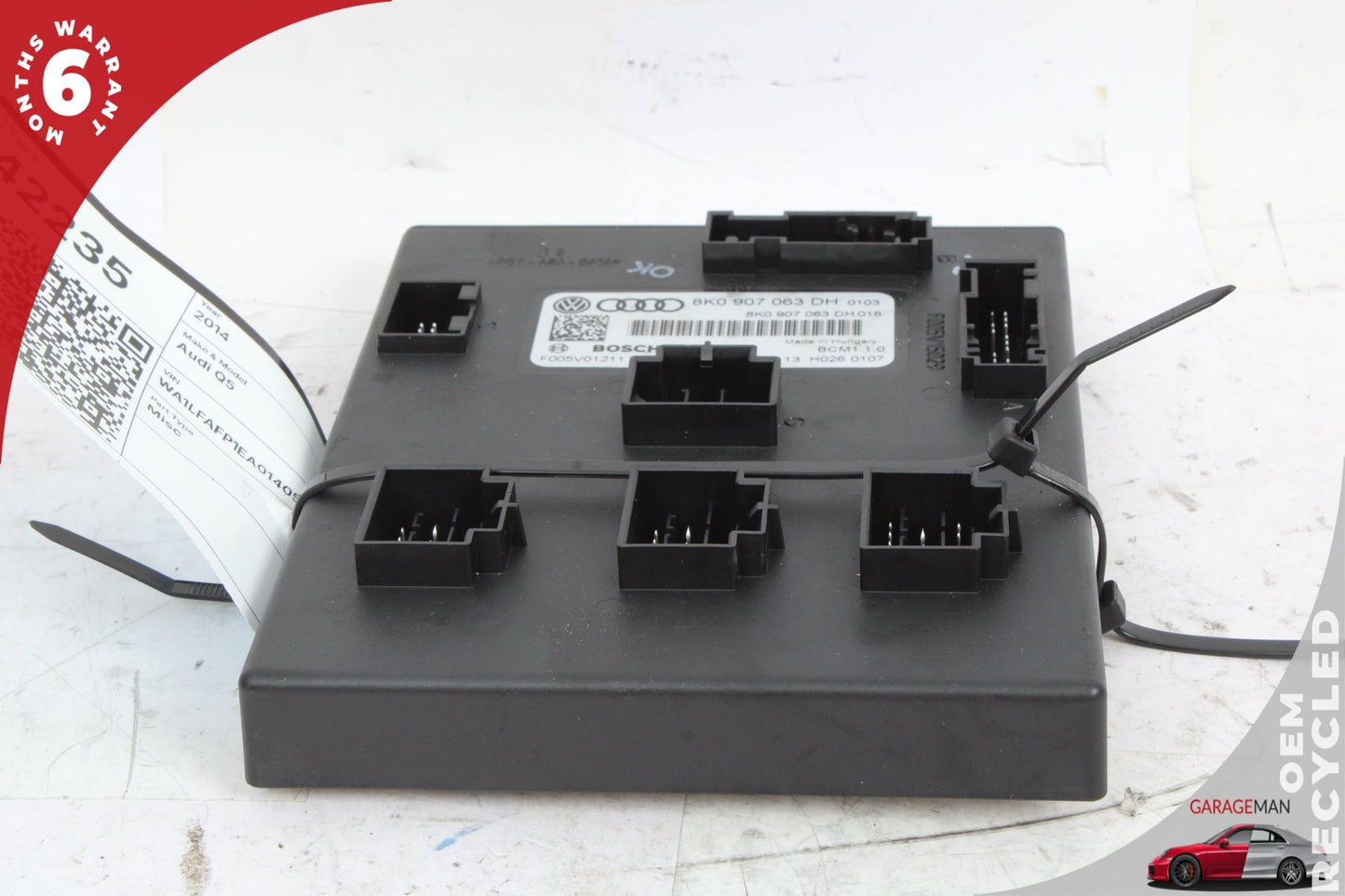 2009-2017 Audi Q5 SQ5 A4 A5 Onboard Supply Control Module Unit 8K0907063DH OEM