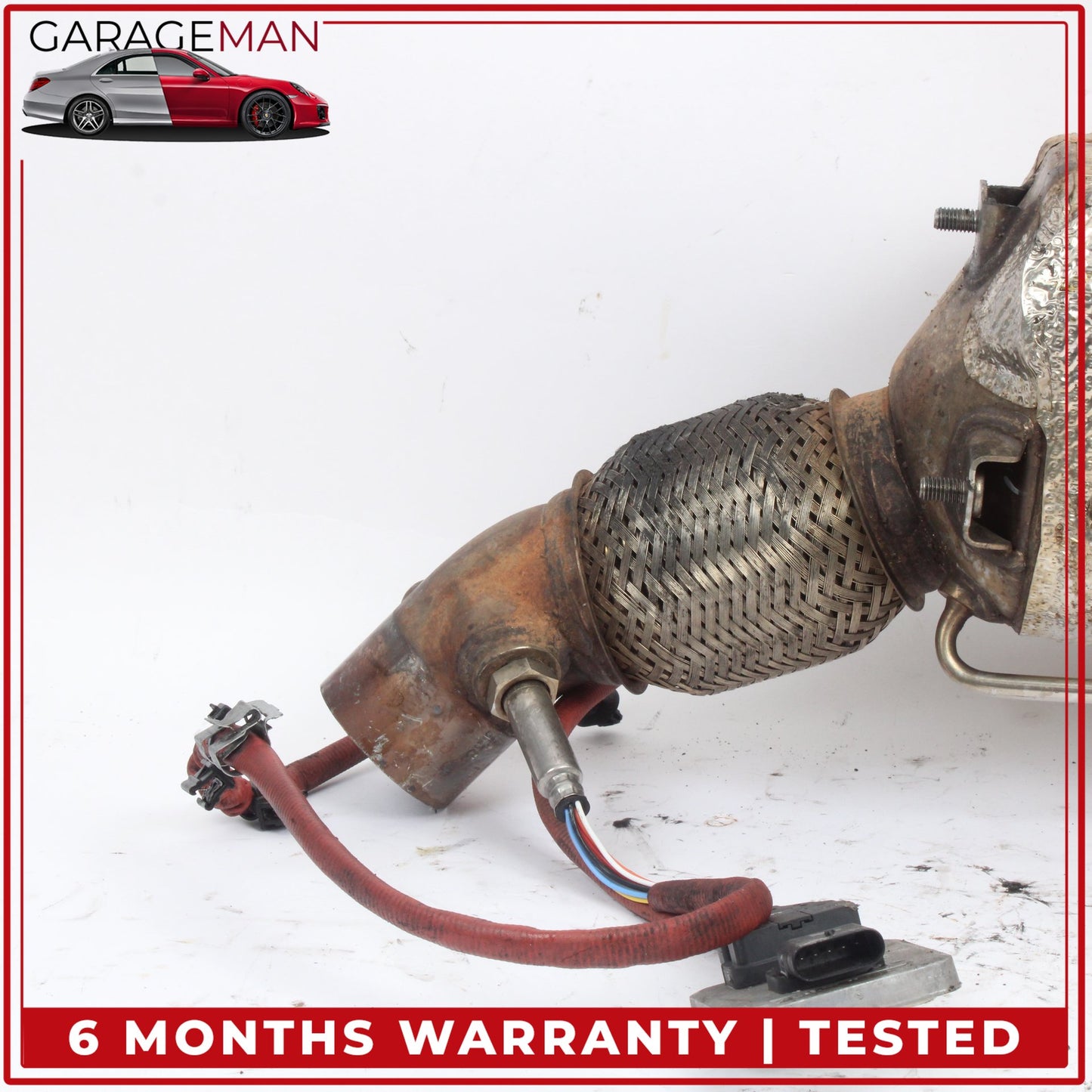 2014-2018 BMW 328d DPF Diesel Particulate Filter Exhaust Pipe w/ NOX Sensor 8518141