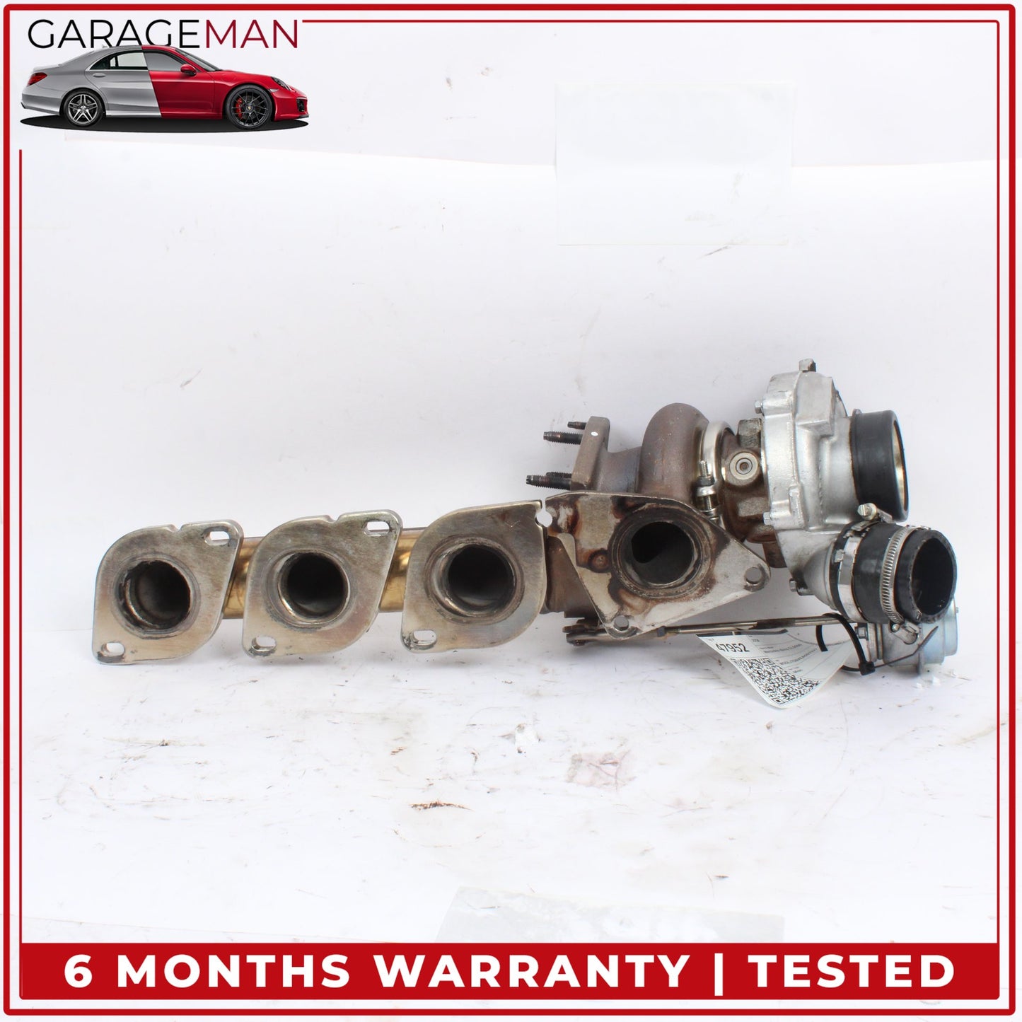 2012-2018 Mercedes-Benz CLS550 W218 Right Side Turbo Turbocharger w/ Manifold