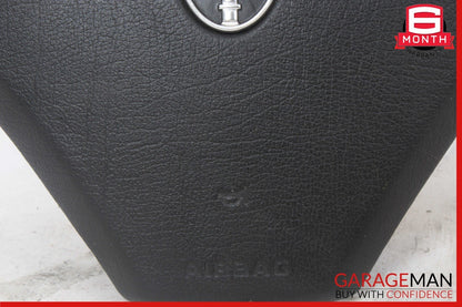 03-13 Maserati Quattroporte M139 Steering Wheel Air Bag Airbag Black OEM