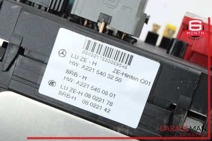 2007-2009 Mercedes-Benz S550 W221 Sedan Rear Trunk Fuse Box Module 2215403250