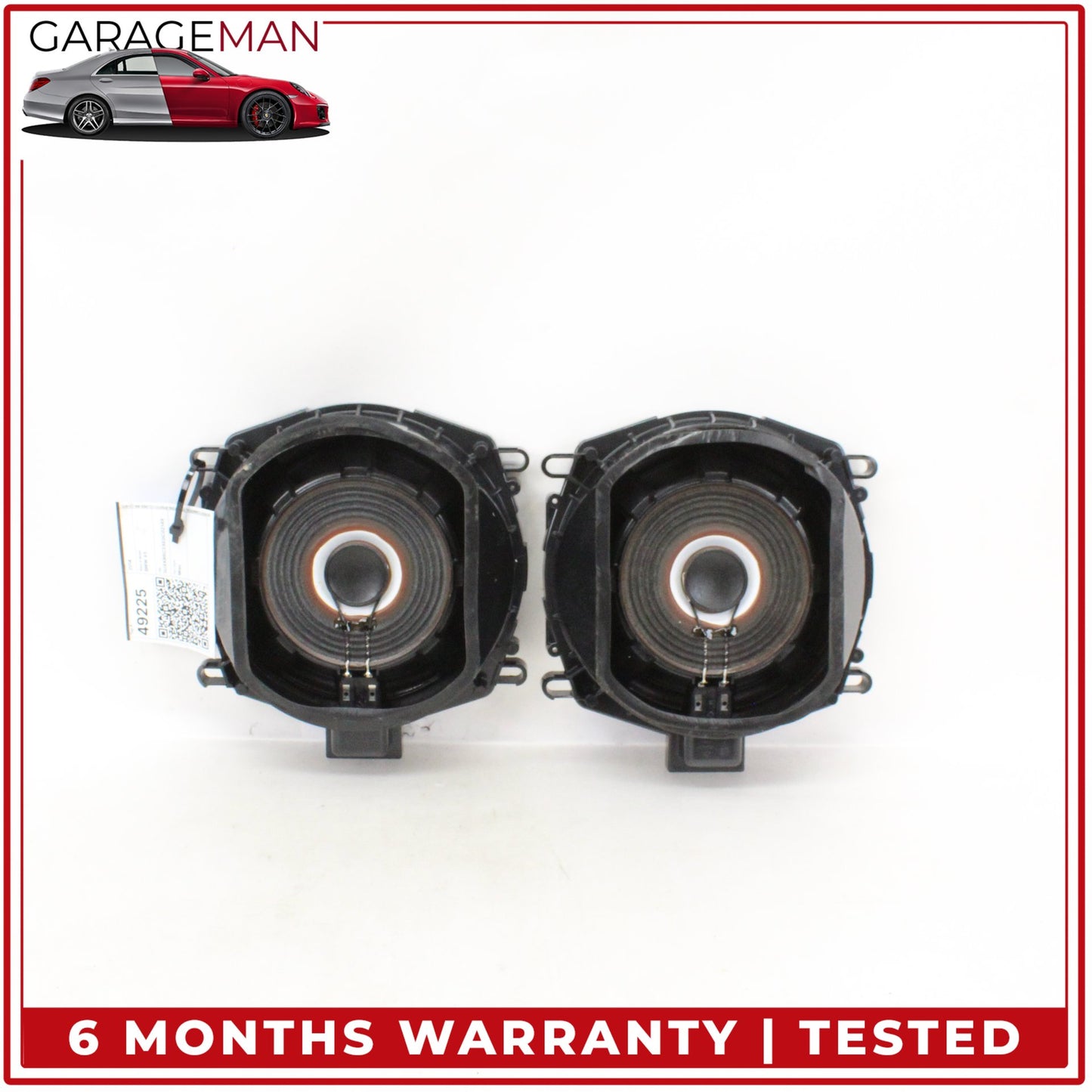 2014-2018 BMW X5 F15 Front Left and Right Side Under Seat Subwoofer Speaker OEM