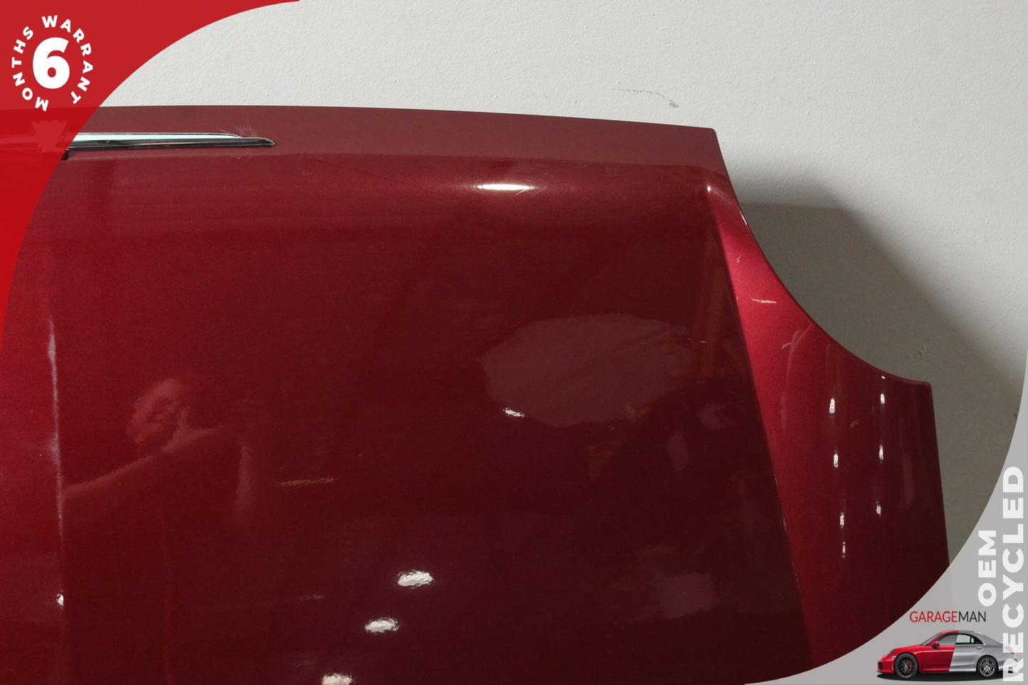 2002-2005 Ford Thunderbird Rear Trunk Lid Cover Panel Red 1W6Z7640110AA OEM